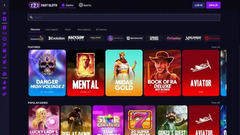 Découvrez Votre Prochaine Victoire avec les Grands Slots Rapides en Ligne sur Fast Slots