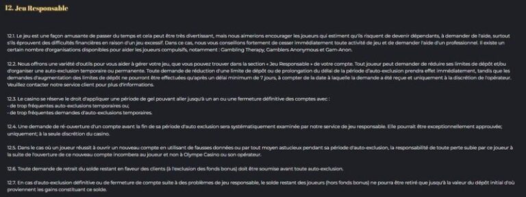 Decouvrez les secrets de l’Olympe Casino, un nouveau joueur en ligne français